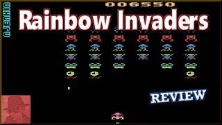 Rainbow Invaders : Homebrew from 2006 - on the Atari 2600 - with Commentary !!