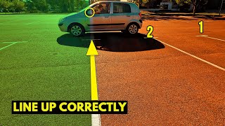 How to Use the 3 Line Method CORRECTLY when Reverse Parking on the Left