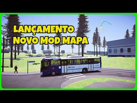 🟢Proton Bus Simulator | Novo Mod Mapa da Ucrânia | Mapa Rural Poltana Sul - Ukraine Dirt Linha 104