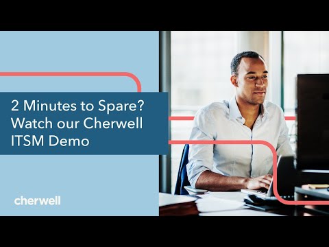 Vídeo de Cherwell Service Management