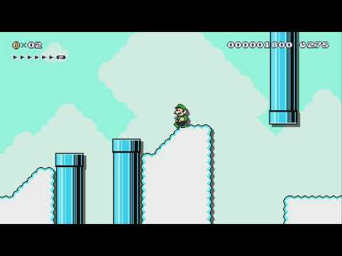 Montgomerey's Cloudy Calamity by PACOOOOOOO - Super Mario Maker 2 - No Commentary 1bv