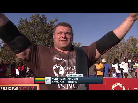 The Challenging Axel Press | 2017 World's Strongest Man