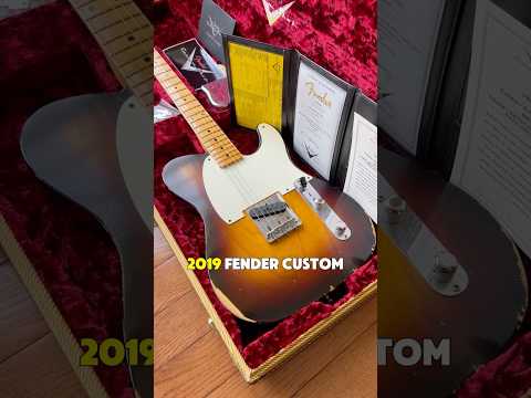2019 Fender Custom Shop Esquire Telecaster ‘56 NAMM Relic Limited - Wide Fade 2 Color Sunburst image 26