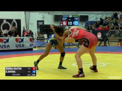 53 Con Semi - Ronna Heaton (Sunkist Kids WC) vs. Andribeth Rivera (Puerto Rico)
