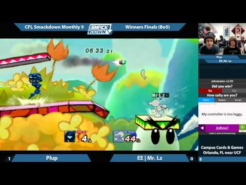 CFL Smackdown x9 P:M Winners Finals - Plup vs EE | Mr. Lz