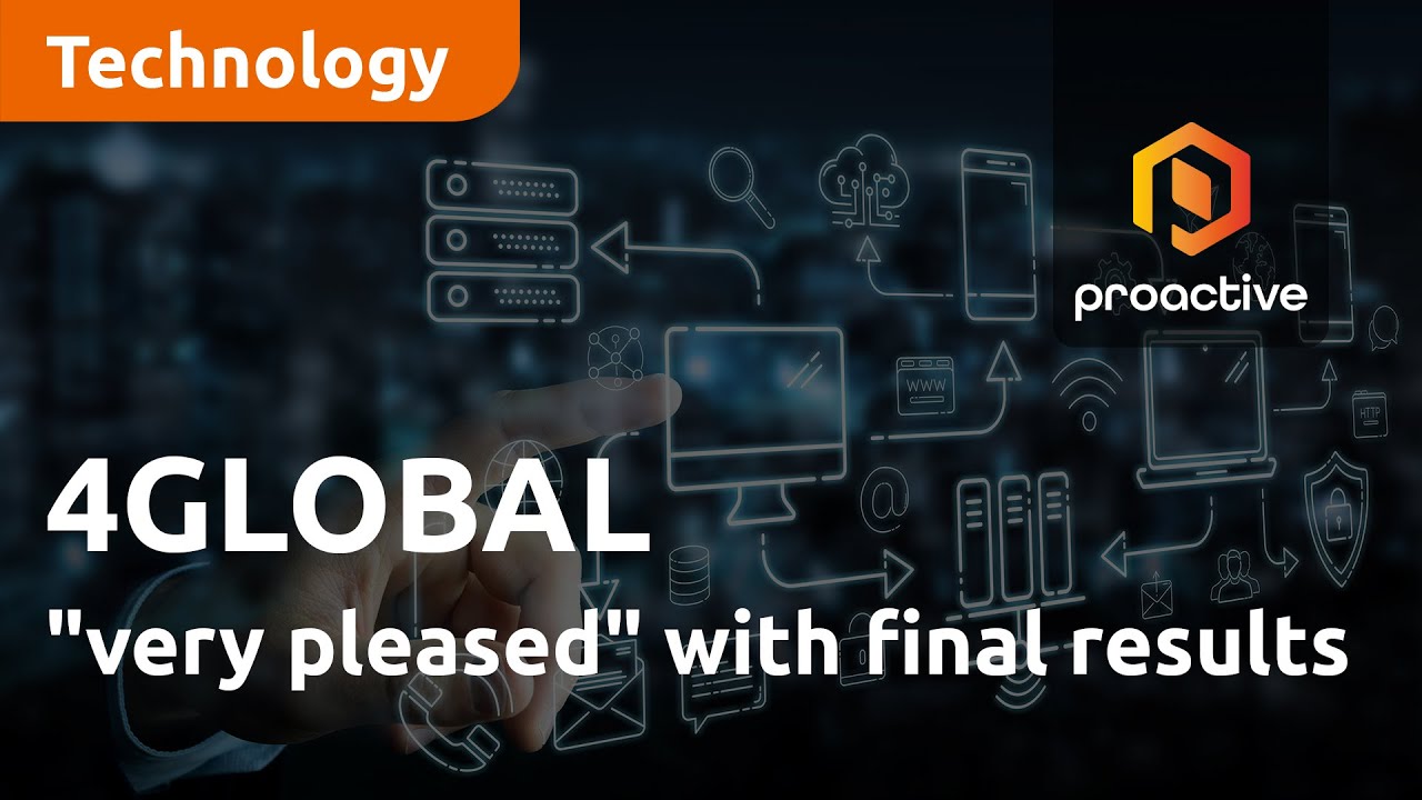 4GLOBAL "very pleased" with final results and looking to the future