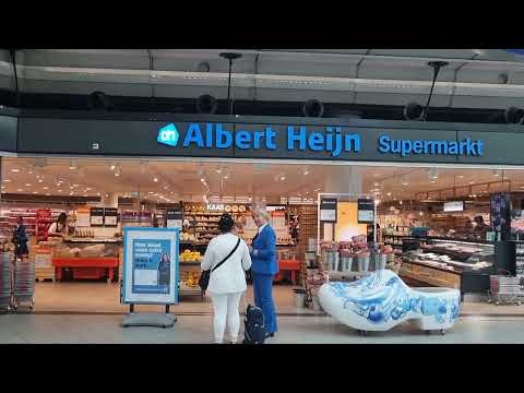 Café barato Aeroporto Amsterdam na loja Albert Heijn