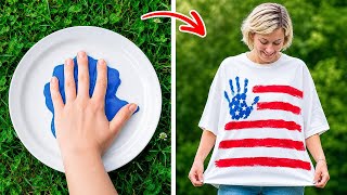 Ideias Criativas para o 4 de Julho! 🇺🇸 Artesanato e Diversão ✨🎆