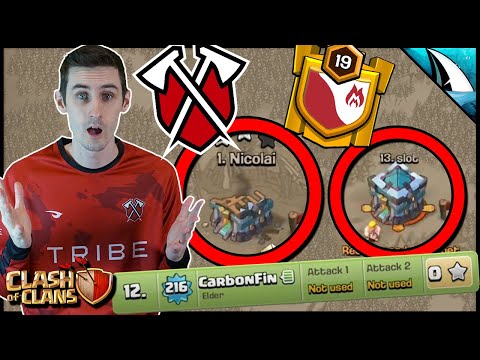 Going for the 6-Pack with Tribe Gaming! Back in War with Tribe | Clash of Clans