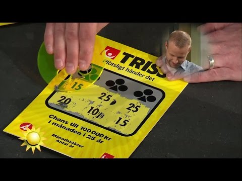 Fotbollstokiga Robert skrapar triss - Nyhetsmorgon (TV4)