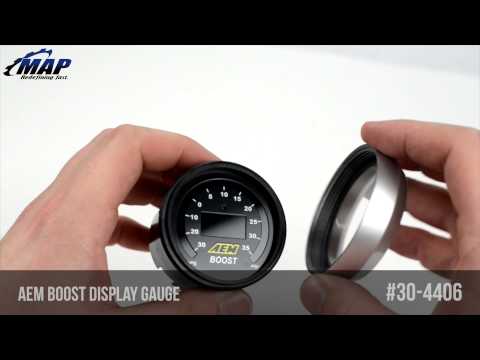 AEM Boost Display Gauge | Digital 52mm 30-4406