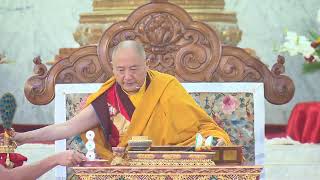 རྒྱལ་བ་རྒྱ་མཚོ་ལྷ་ལྔའི་གཏོར་དབང་། . / . The Torma Empowerment of the Five Deities of Gyalwa Gyatso