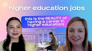 Higher Education Jobs - This is how to build a fulfilling career in higher educa