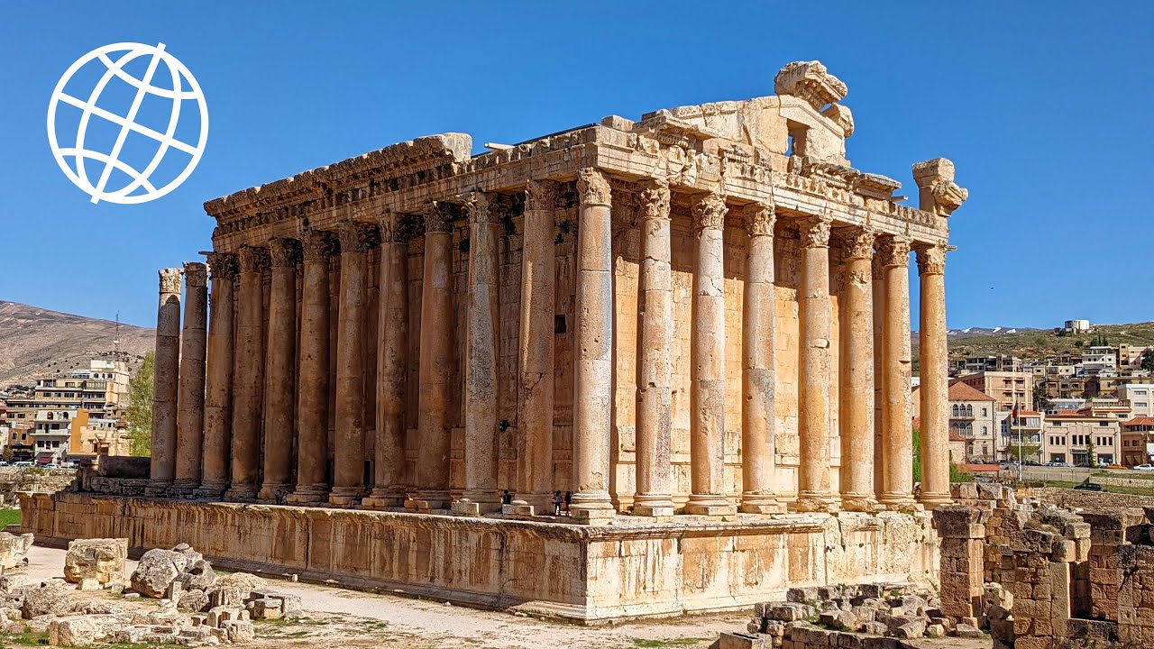 The Roman Ruins at Baalbek, Lebanon  [Amazing Places 4K]