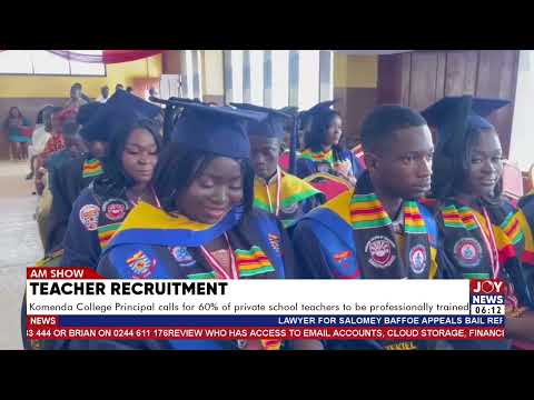 Komenda College Principal calls for 60% of private school teachers to be professionally trained