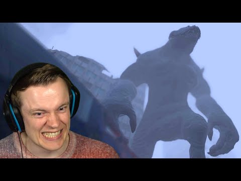 Hiding From a MASSIVE Monster in an Abandoned City - MEGA