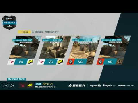 LIVE: G2 Esports vs. Ninjas in Pyjamas - ESL Pro League | pro.eslgaming.com/csgo