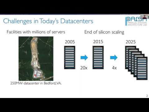 EDIC Open House - Cross-Layer Research for Tomorrows's Datacenter