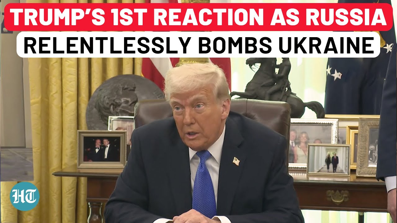 Full Speech: Trump Breaks Silence as Russia Pounds Ukraine | US President's Warning Stuns All |Watch