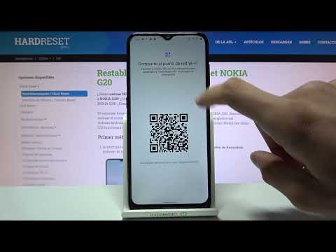 Cómo compartir WiFi en NOKIA G20 - zona WiFi