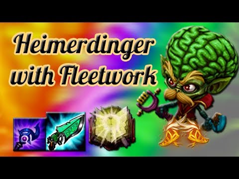 Heimerdinger Mid with Fleet Footwork is Actually Good AF