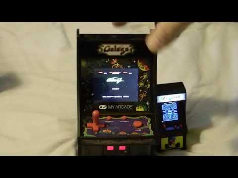 Review: Gaming Micro Player Galaga VS Tiny Arcade Pacman