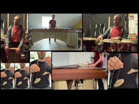Rain Dance -  marimba and hand percussion