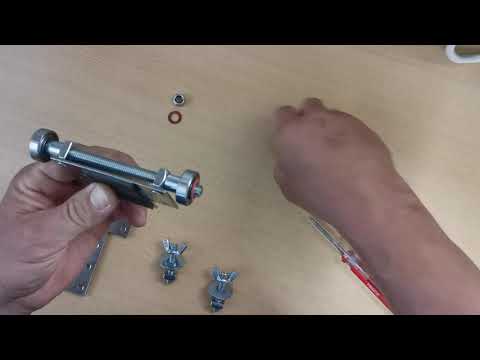 Schärfvorichtung/Schärfhilfe für Stemmeisen