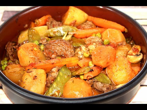 Recette navarin d'agneau printanier - Recette weightwatchers