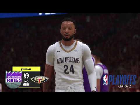 Kings @ Pelicans Game 2 Mamba 2K Italia Playoff 1 turno west