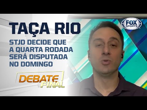 TAÇA RIO NO DOMINGO?
