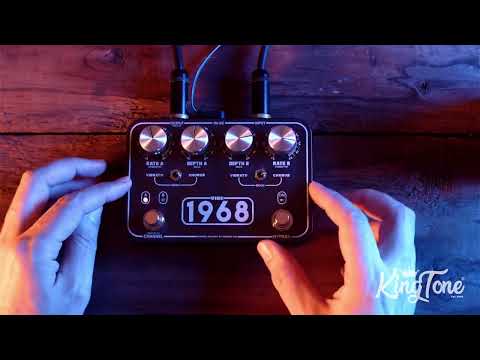 KingTone Vibe-1968 Basic Features and Settings. Univibe, Honey Vibe