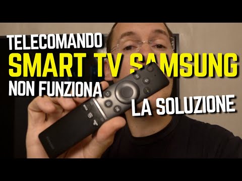 Samsung Smart Remote not working, only TV power on. What to do? Pairing