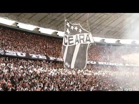 Ceará entrando em campo   Ceará 0 x 0 Vasco   38ª Rodada do Brasileirão de 2018