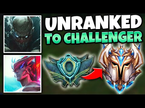 UNRANKED TO CHALLENGER (ONLY PYKE AND YONE) - NEW SERIES