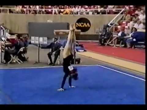 1987 NCAA Championships   Andrea Thomas FX