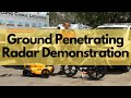 Demonstrating Ground Penetrating Radar Locating A Gas And Water Pipe