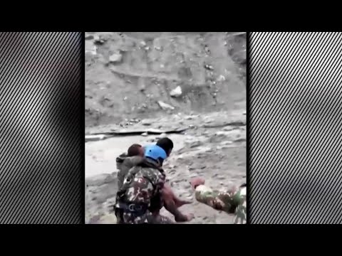 Two rescued 10 days after Nepal floods
