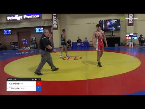 2018 Marine Corps US Open/Senior Men's Greco-Roman 72 3rd Place - Alejandro Sancho (NYAC) Vs. Chri