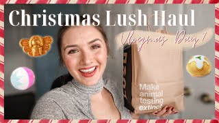 Lush Christmas Haul | Christmas Shop With Me + My Favourite Bath Bombs of the Season | Vlogmas Day 7