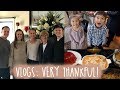 Vlogs Very Thankful Thanksgiving With My Family