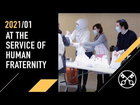 At the service of Human fraternity – The Pope Video 1 – January 2021