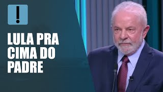 Lula perde a paciência com Padre Kelmon em debate da Globo