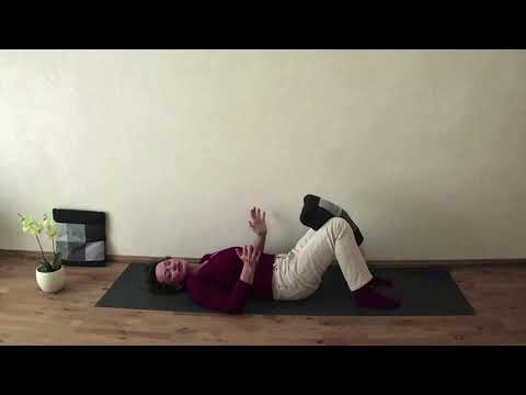 Beckenboden in Bewegung – Irene Lang-Reeves – Starke Übungsfolge in Rückenlage mit einem Kissen