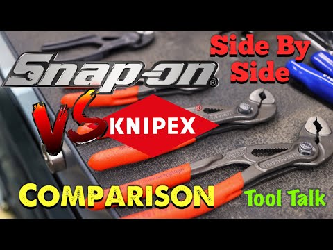 KNIPEX kombinuotos replės chromuotos 180 mm video