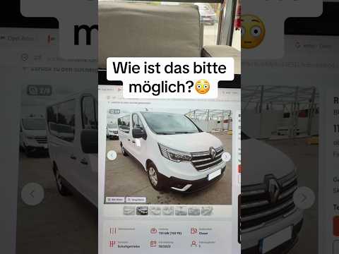 Wozu der wohl genutzt wurde😅😳 #autos #renault #diesel