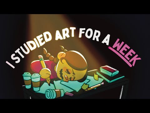 I Studied Art Fundamentals for a Week