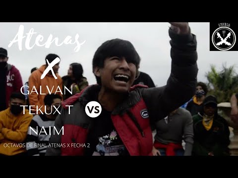 GALVAN VS TEKUX T VS NAIM | OCTAVOS DE FINAL : ATENAS X | FECHA #2 : T1 #FreestyleXalapa