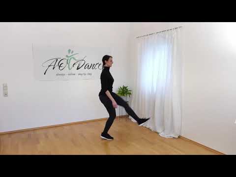 Rock'n'Roll Grundschritt "9 Count" (9er Schritt) - Erklärung im Detail ohne Musik