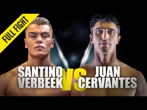 Santino Verbeek vs Juan Cervantes full fight